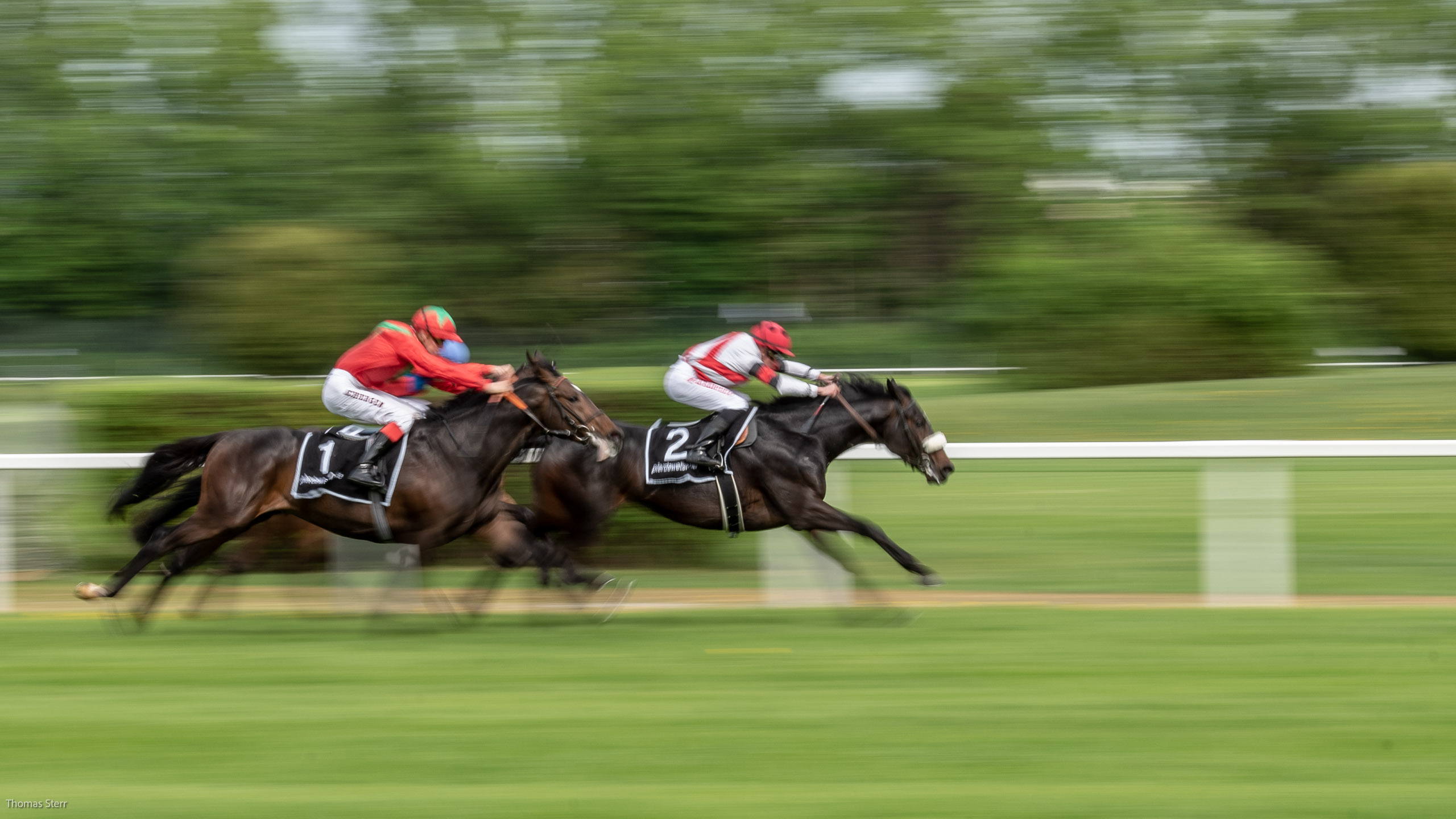 Galopprennen München Riem Mai 2018